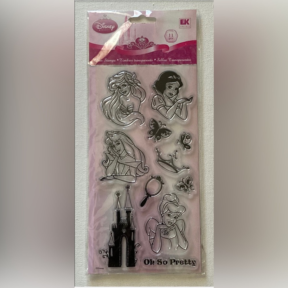 Clear Princess Stamp Set